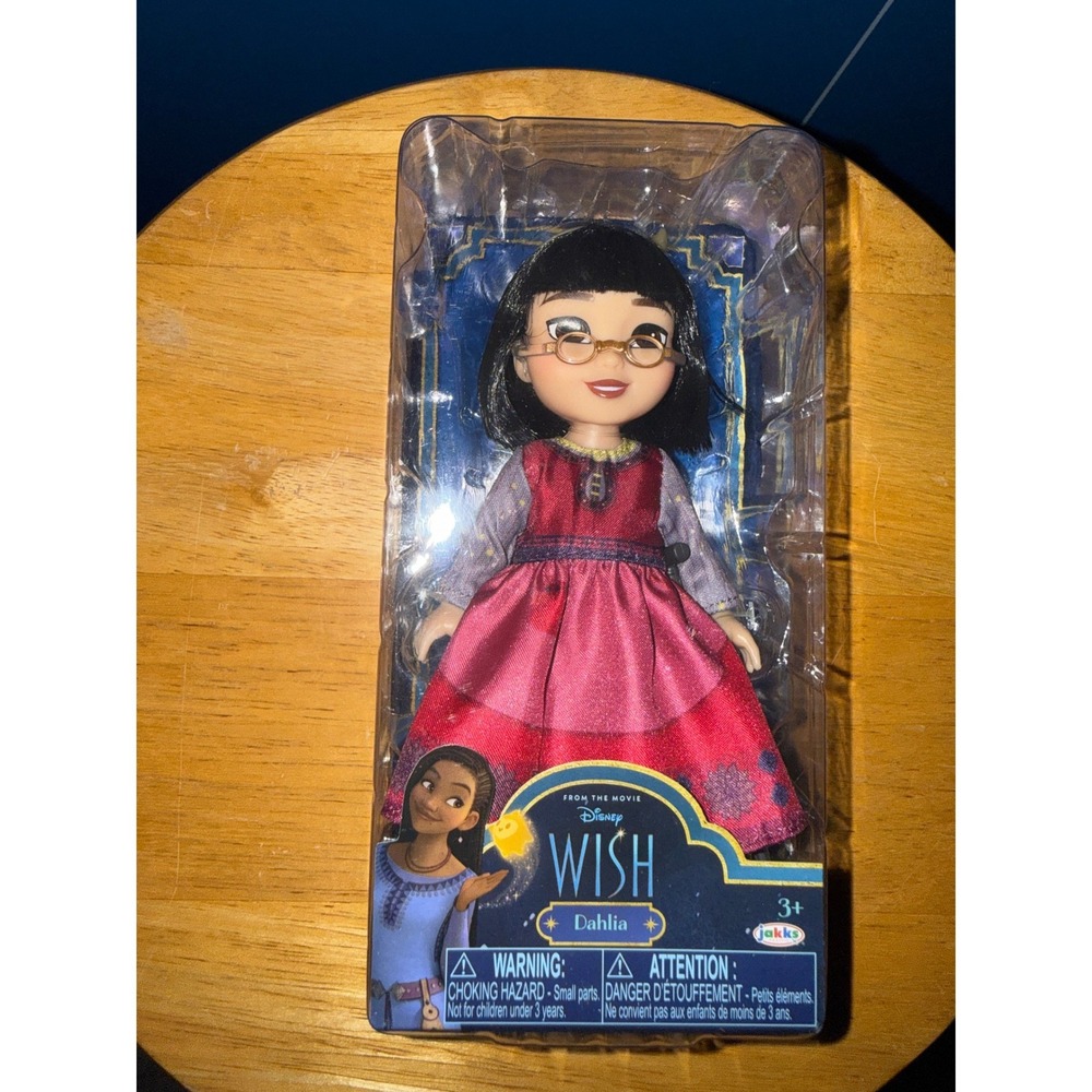 Disney Wish Dahlia Doll Jakks Pacific Animated Movie Fashion Figure New